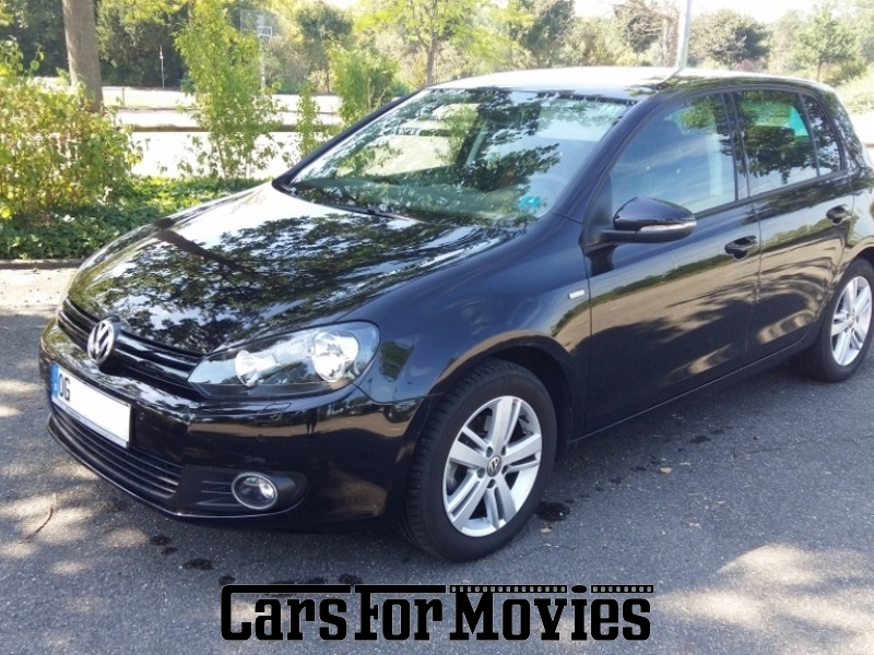 CarsForMovies | VW Golf 6 2012 Deutschland Schwarz Schwarz Zivilfahrzeug Kleinwagen Baden-Württemberg 2062 Golf VI